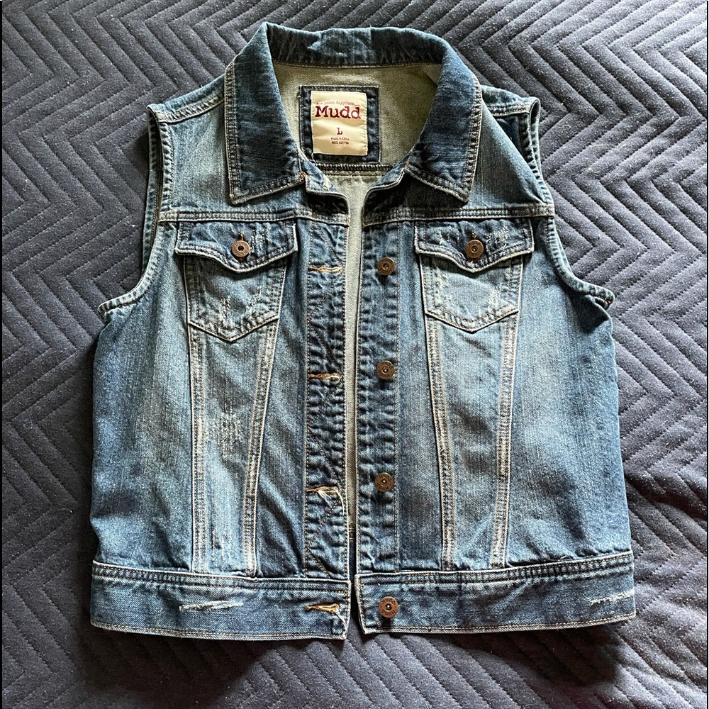 Mudd Jean Vest